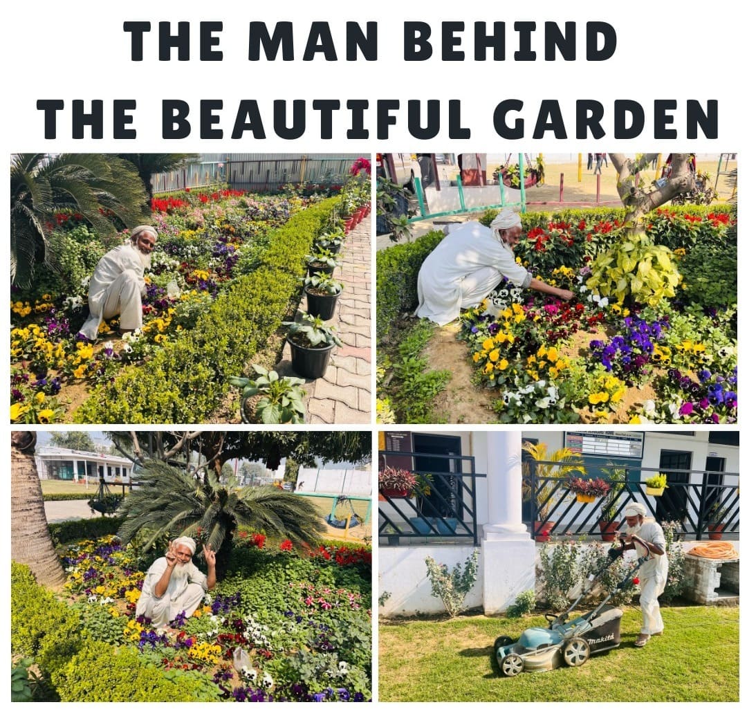 The Man Behind the Beautiful Garden