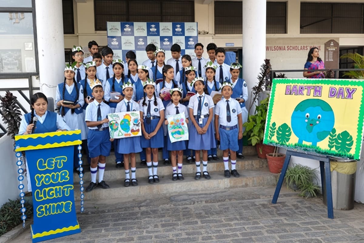 Earth Day students